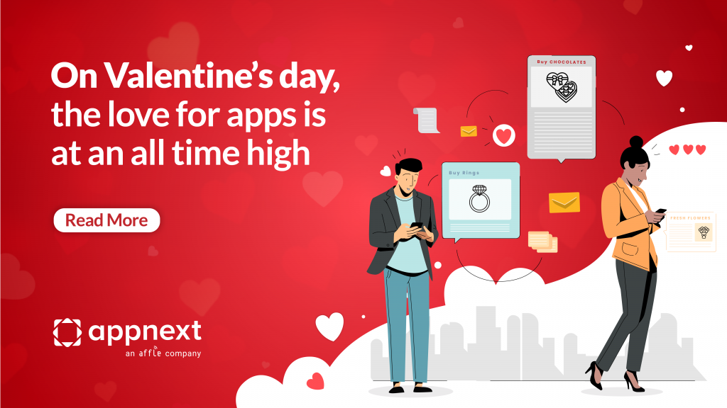 On Valentine's day the love for apps is at an all time high. - The Appnext  Blog